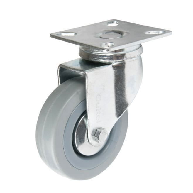 Vežimėlio ratukas, Ø75 mm, 60 kg