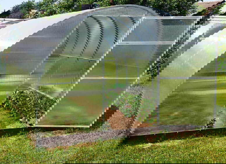 Šiltnamis TITAN, 3 x 4 m, 6 mm polikarbonato danga