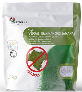 Vejų trąšos, naikinančios samanas, 3 kg
