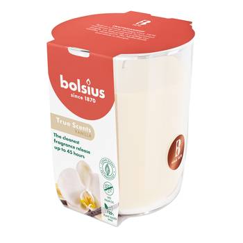 Kvepianti žvakė stikliniame indelyje VANILLA, 9,7 x 8,5 cm