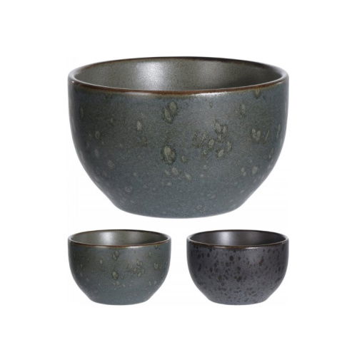 Dubenėlis STONEWARE GREY, 10,5 x 5,9 cm, 2 spalvos