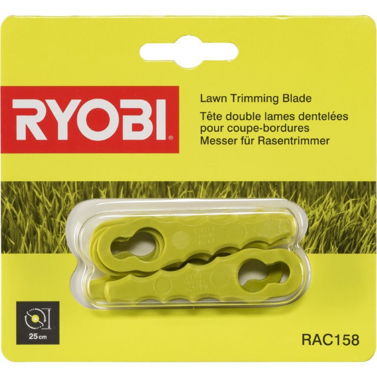 Žoliapjovės peiliukai RYOBI RAC158, 10 vnt.