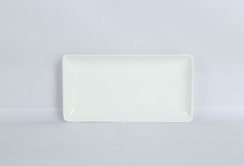 Pietų lėkštė AURORA WHITE, stačiakampio formos, 31 cm