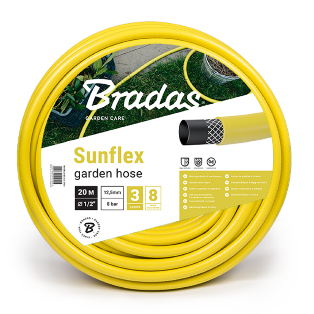 Sodo laistymo žarna Bradas SUNFLEX 1/2", 50 m