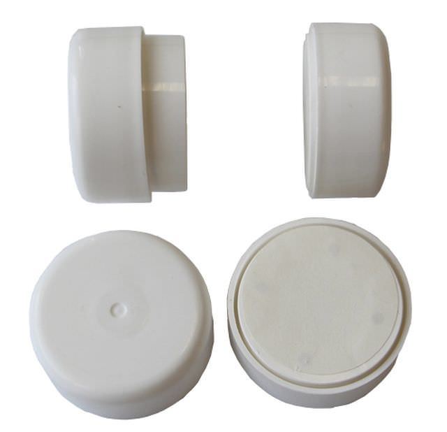 Atrama, 55 x 23 mm, reguliuojama, baltos sp., 4 vnt.