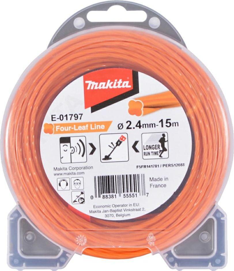 Spiralinis pjovimo lynas MAKITA, 2,4 mm x 15 m