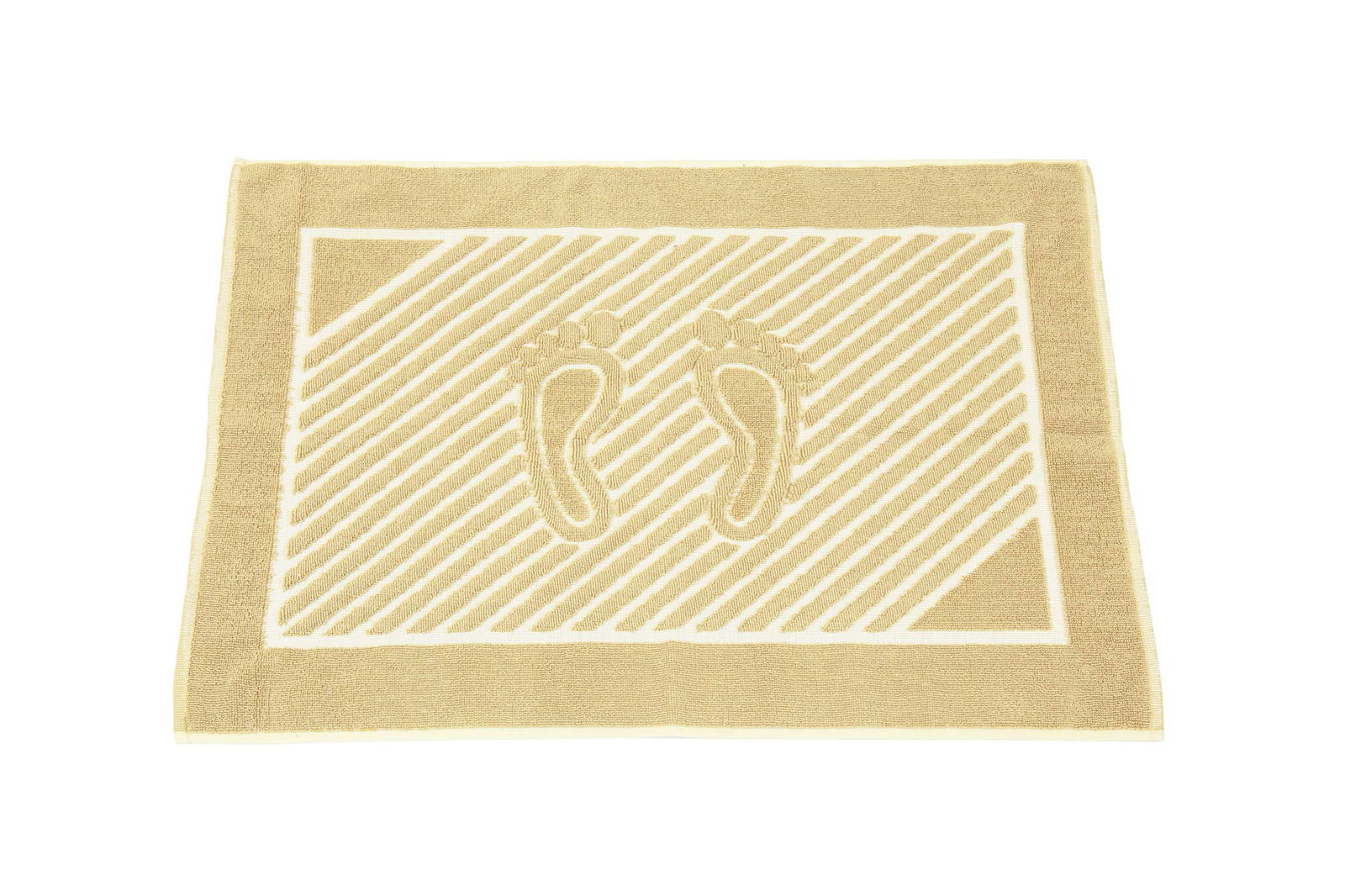 Frotinis vonios kilimėlis T0174, 50 x 70 cm, smėlio sp, 60% bambukas, 40% medvilnė