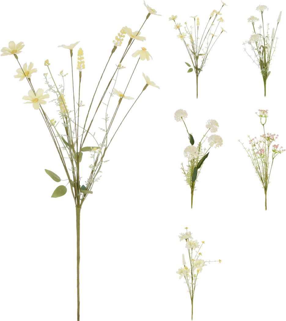 Dirbtinė augalo šakelė, 5 rūšys, 69 cm