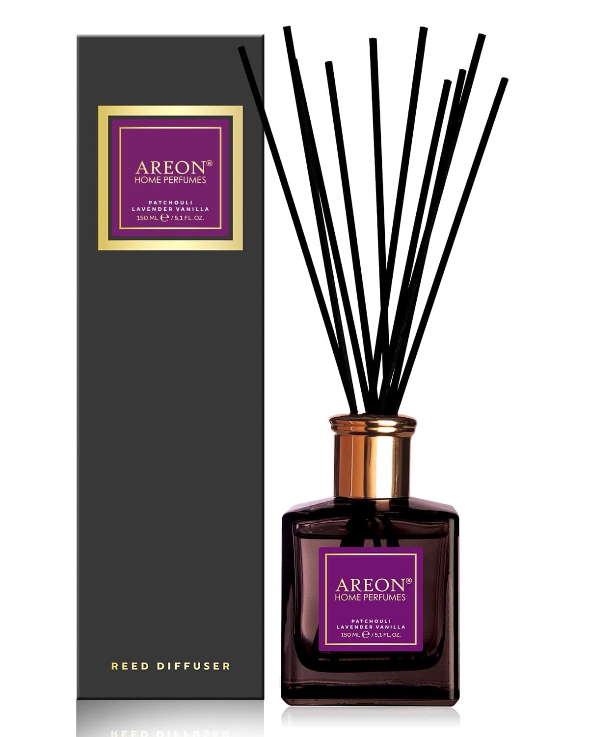 Namų kvapas AREON Patchouli Lavender Vanilla, 150 ml