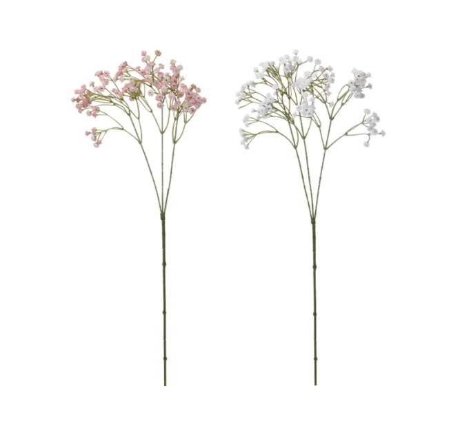Dirbtinė augalo šakelė GYSOPHILA, 2 rūšys, 68 cm