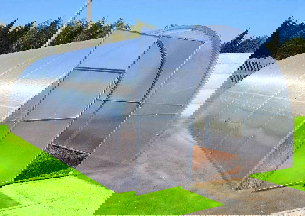 Šiltnamis AGRO, 3 x 4 m, 6 mm polikarbonato danga