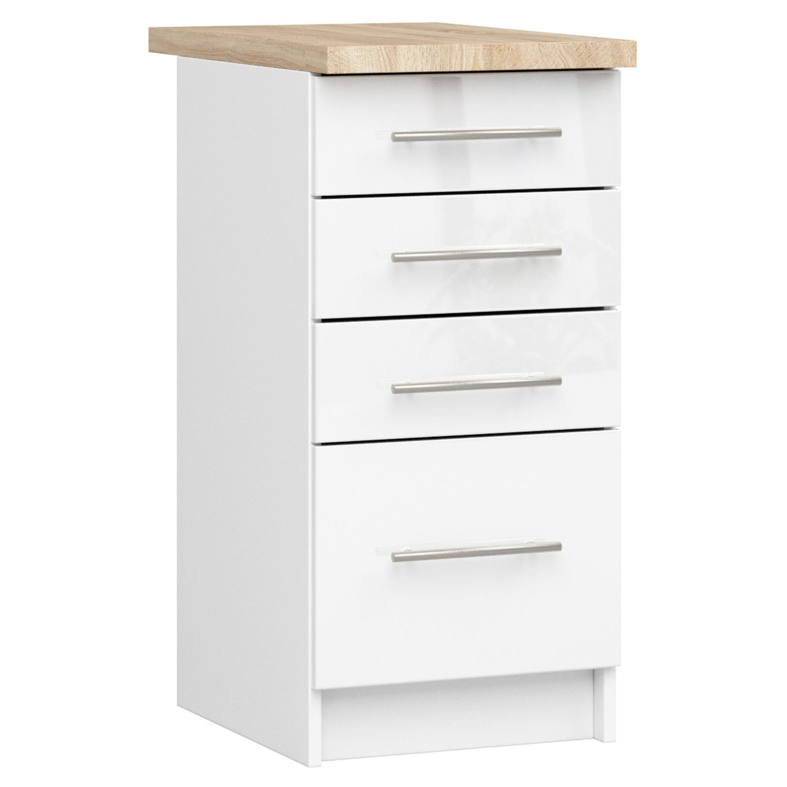 Virtuvės spintelė OLIVIA S 40 cm, balta