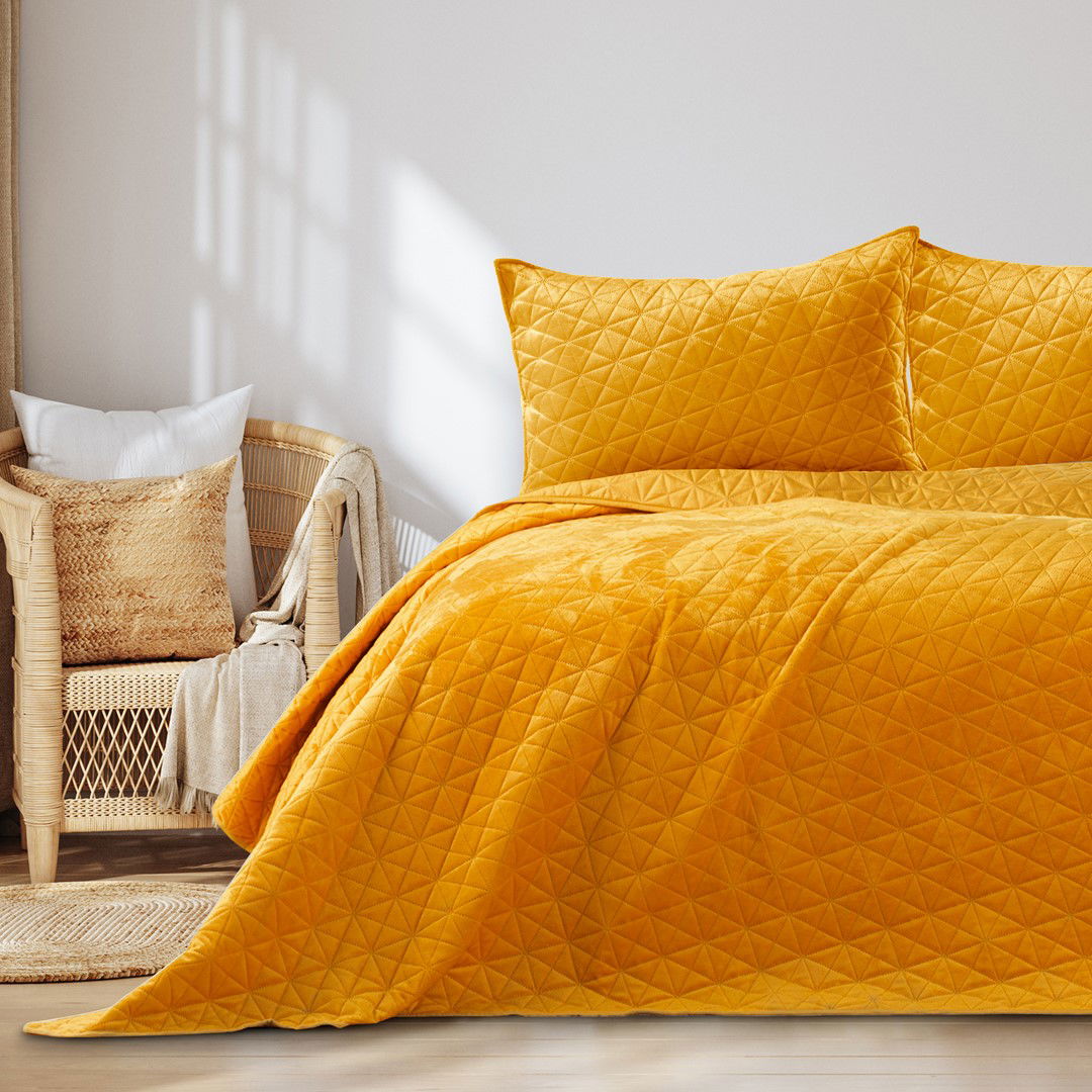 Lovatiesė AmeliaHome LAILA, 170x270 cm, honey
