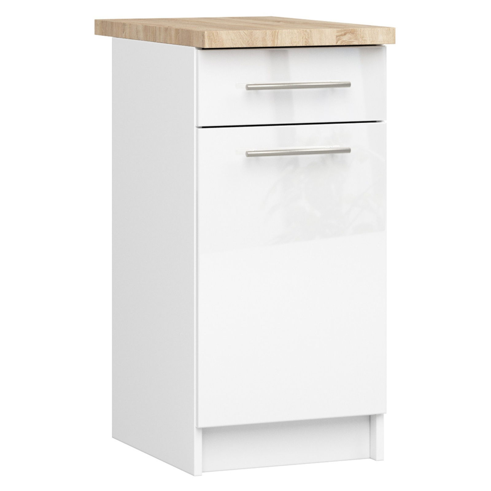 Virtuvės spintelė OLIVIA S 40 cm, balta