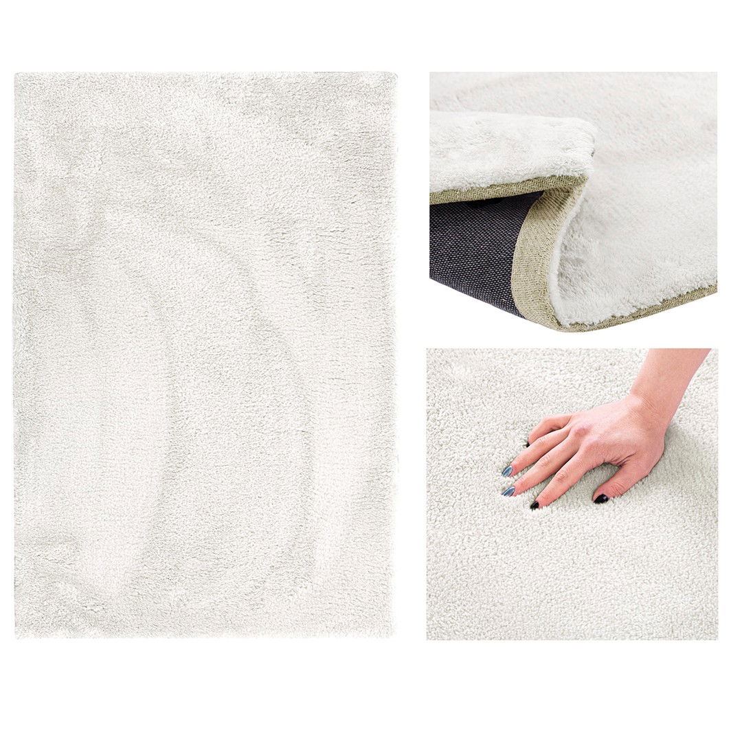 Kilimas AmeliaHome Morko, 100 x 150 cm, balta