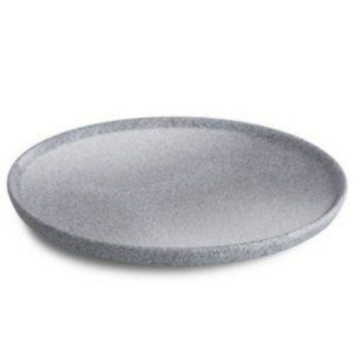 Porcelianinė pietų lėkštė BENEDIKT GRANITE, pilkos sp., 20 cm