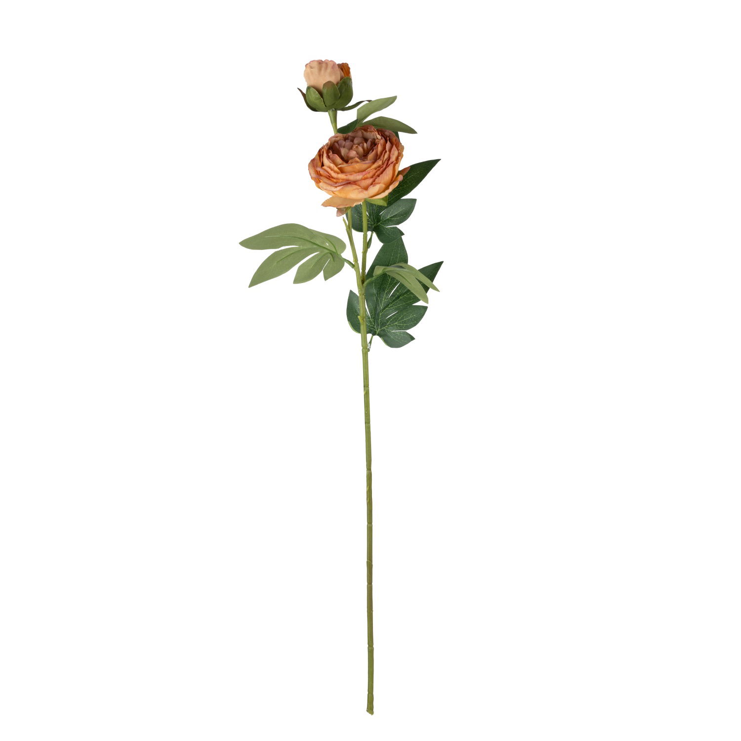 Dirbtinių gėlių vainikas ILAJA ROSE, 4 spalvų, 66 cm