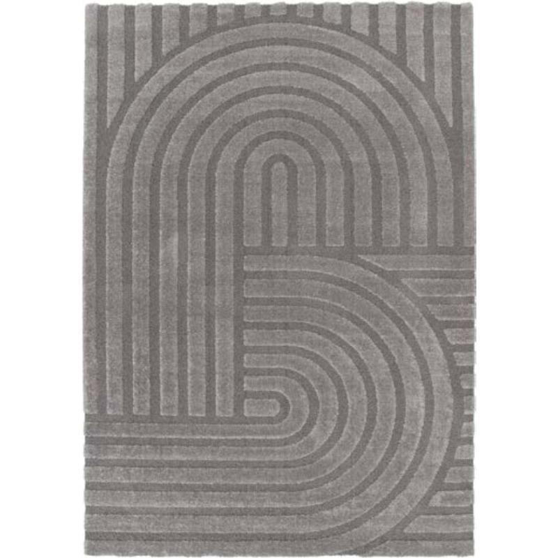 Kilimas COCOON, 290 x 200 cm, pilkas, 60% polipropileno, 40% poliesterio