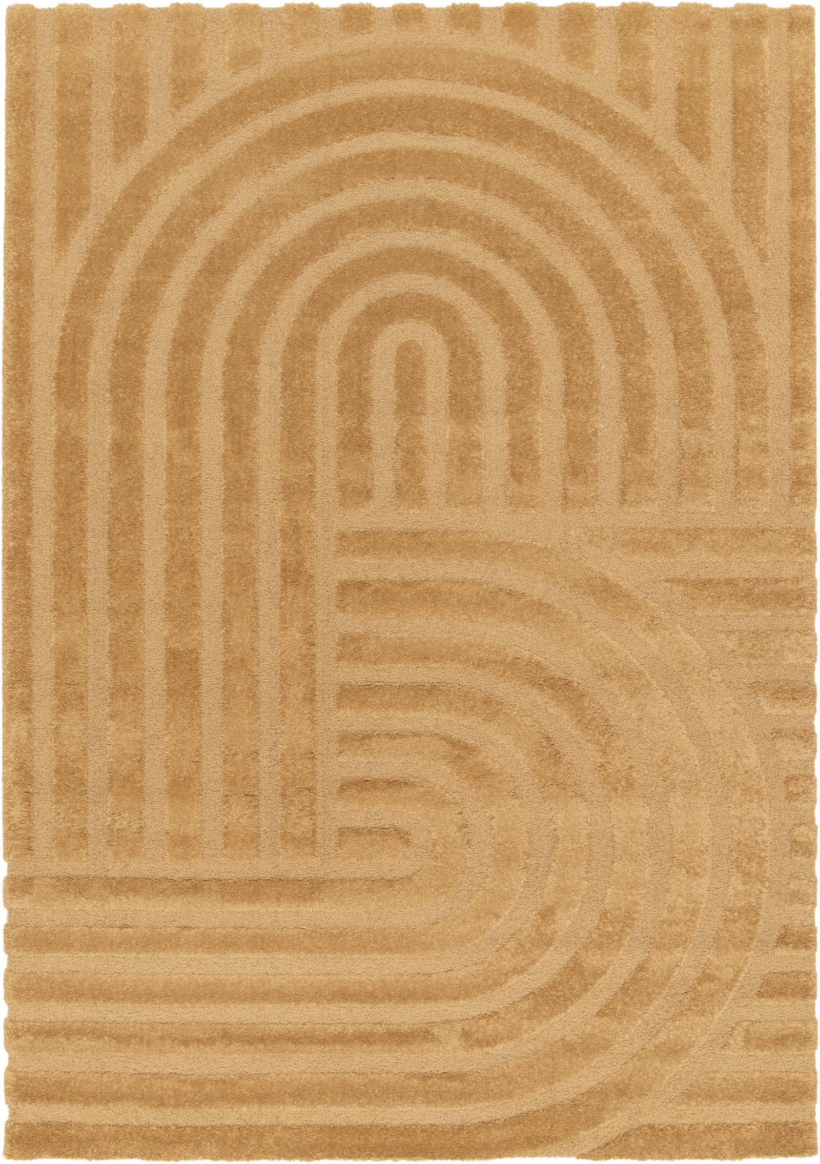 Kilimas COCOON, 230 x 160 cm, geltonas, 60% polipropileno, 40% poliesterio