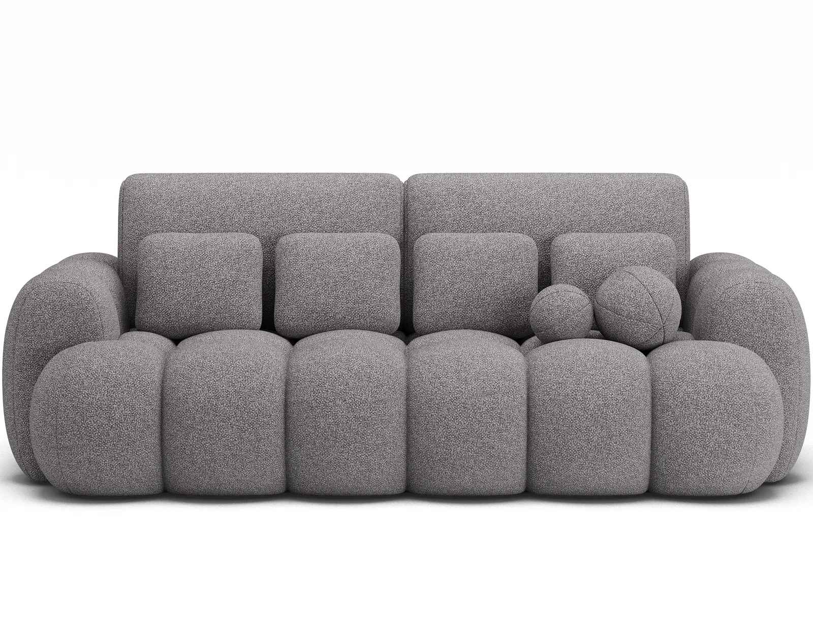 Sofa Cotonn 04PAO, pilka