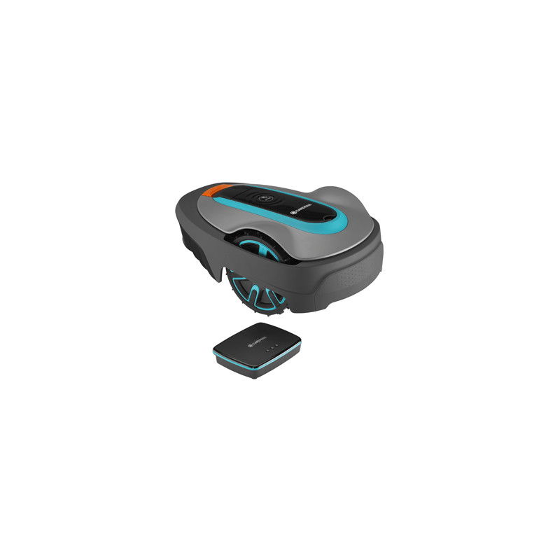 Vejos pjovimo robotas Gardena SMART SILENO CITY 500, iki 500m², 18V/ 2.1Ah Li-Ion baterija