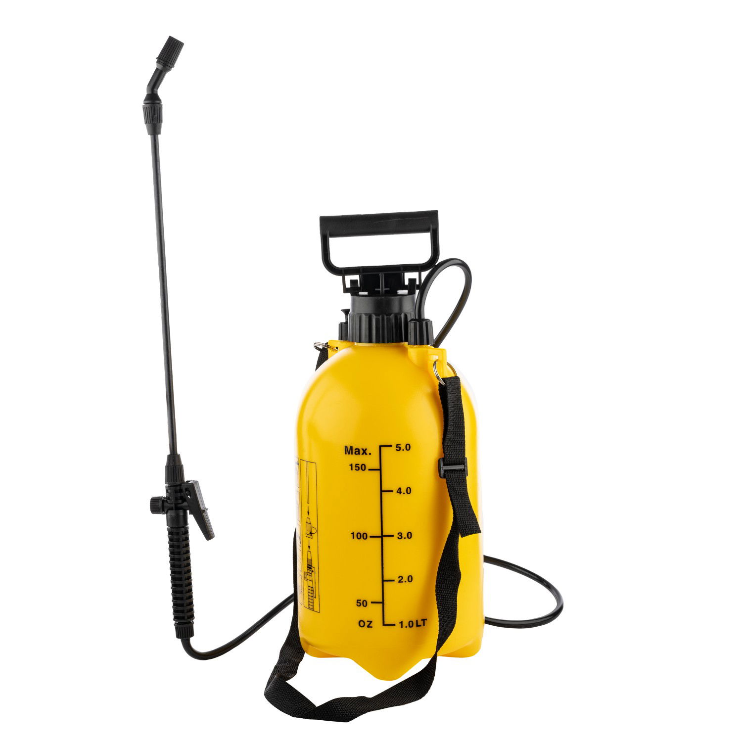 Slėginis purkštuvas SOLID, 5 L