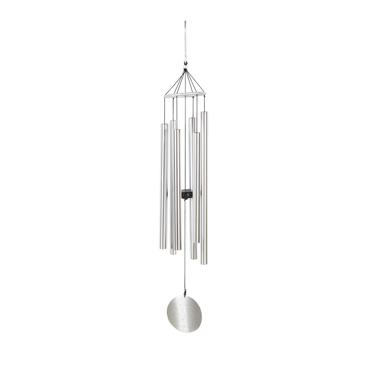 Vėjo varpeliai NATURE'S MELODY H95 cm, sidabro