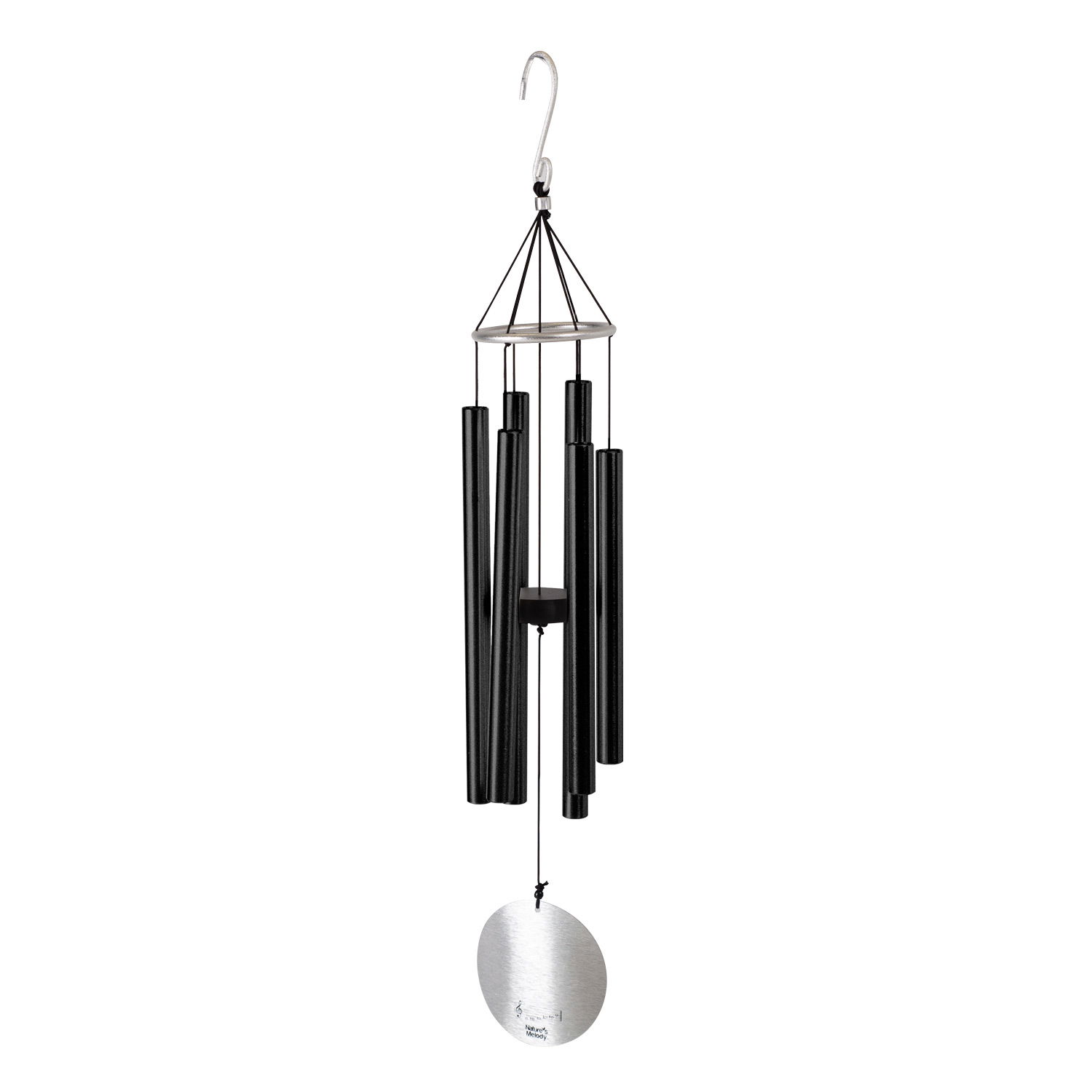 Vėjo varpeliai NATURE'S MELODY H80 cm, juoda