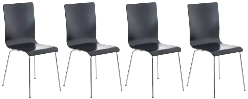 4 "Pepe" lankytojų kėdžių rinkinys