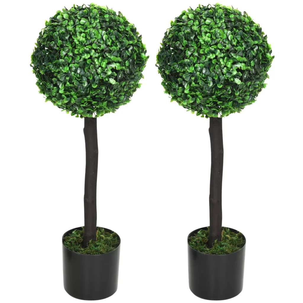 Dirbtinis augalas 2 vnt., buksmedis 60 cm