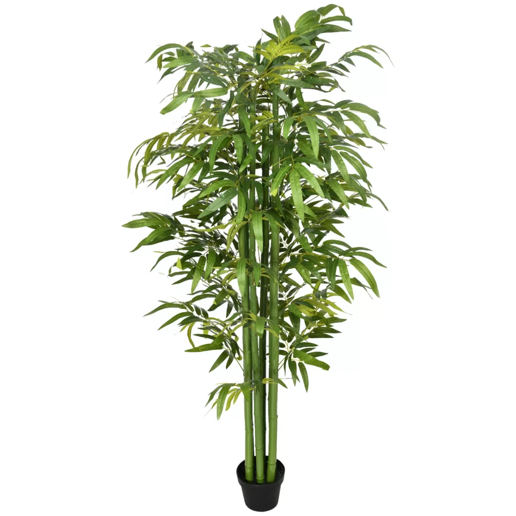 Dirbtinis augalas 180 cm, bambuko medis su vazonu