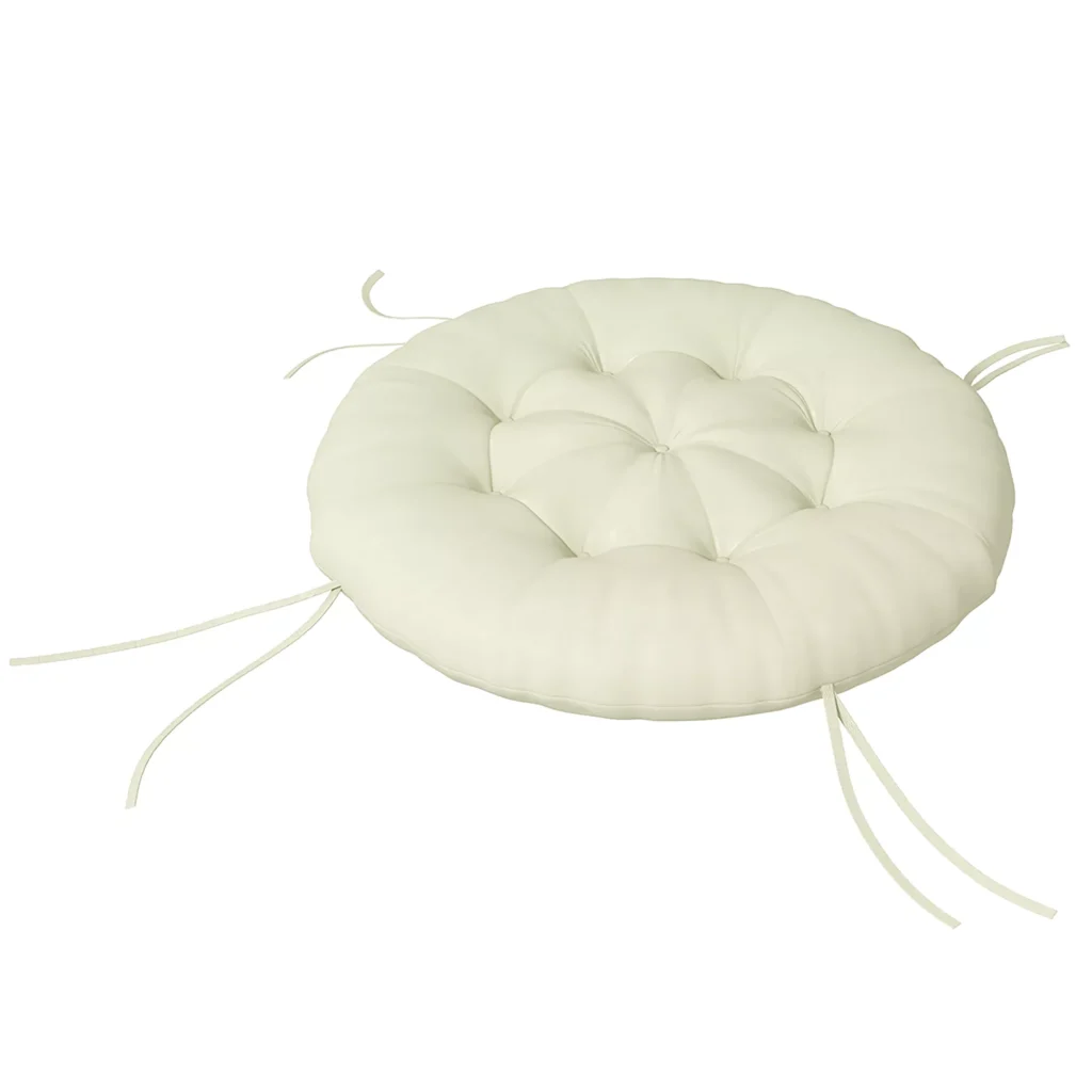 Lauko kėdės pagalvėlė su 10 cm paminkštinimu, smėlio spalvos
