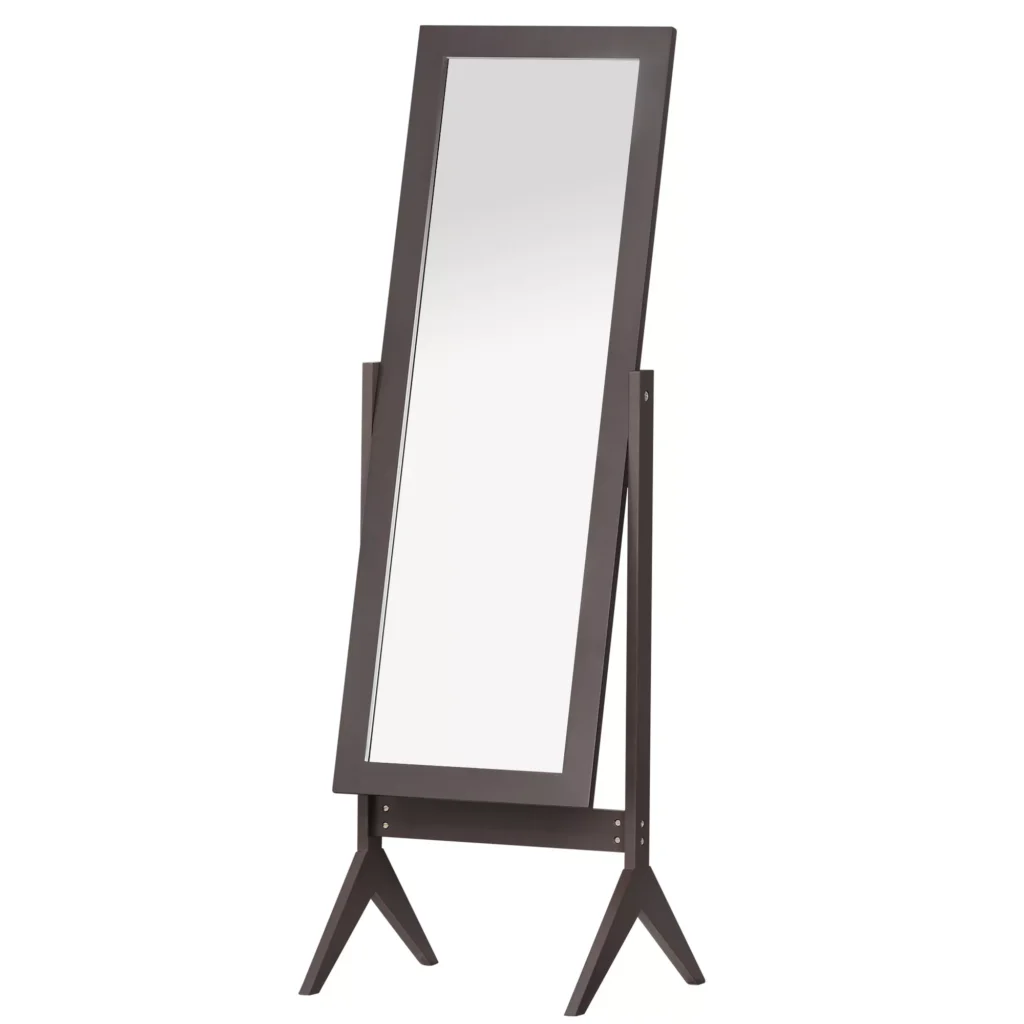 Pastatomas veidrodis, Viso ilgio veidrodis su paaukštintomis kojelėmis 47 x 46 x 148 cm