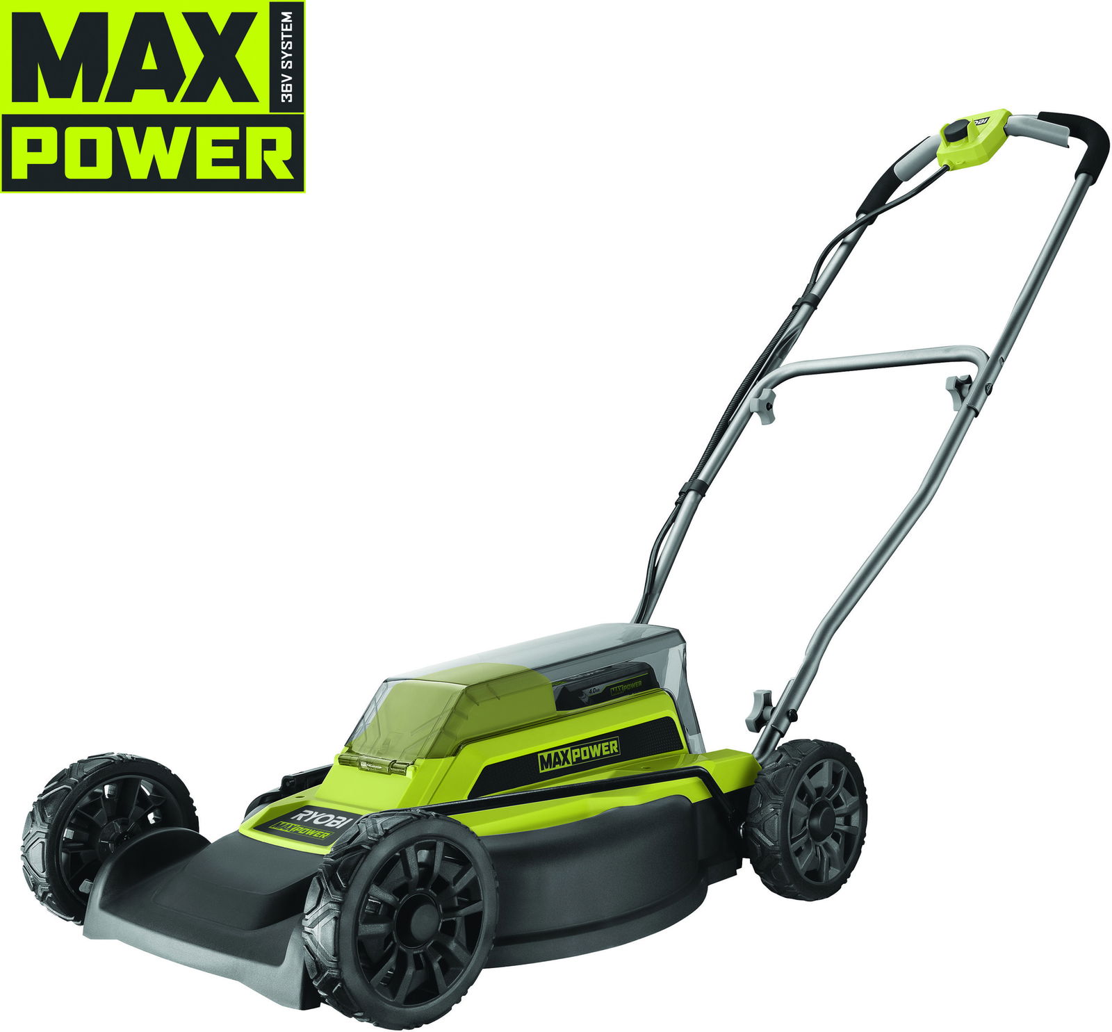 Akumuliatorinė vejapjovė RYOBI RY36LMM46A-140, 36 V, 4,0 Ah