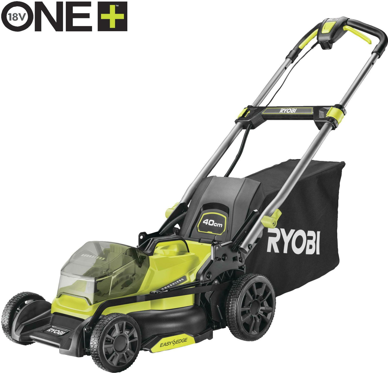 Akumuliatorinė vejapjovė RYOBI RY18LMX40C-0, 18 V, 40 cm (be akum. ir krov.)