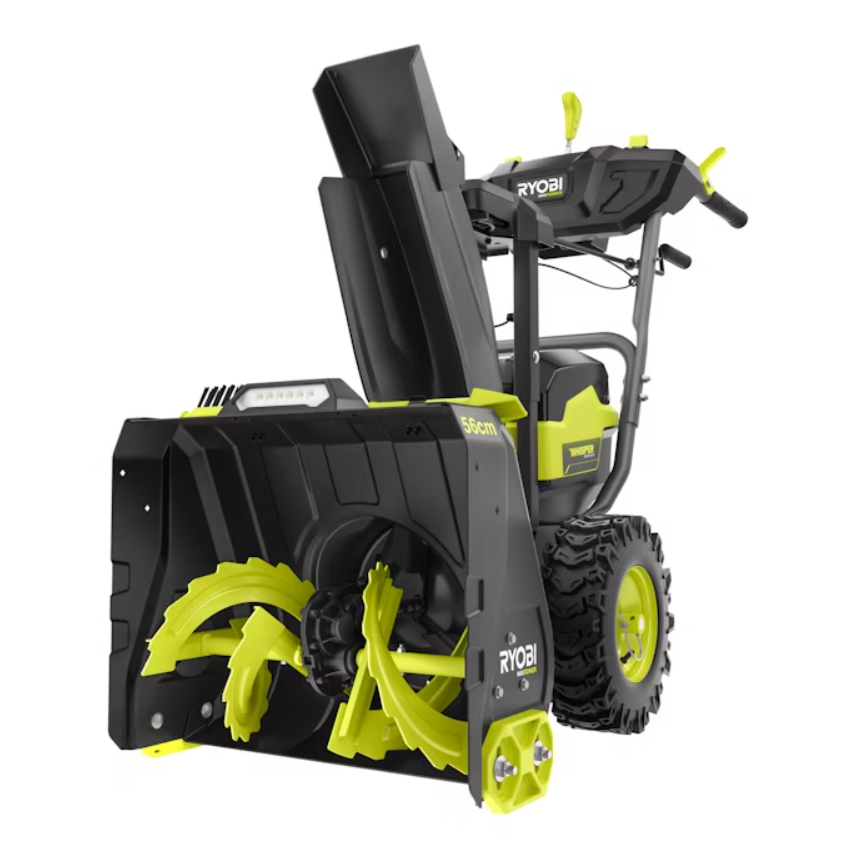Akumuliatorinis sniego valytuvas Ryobi RY36STX56A-250, 36 V, 2 x 5.0 Ah, 56 cm