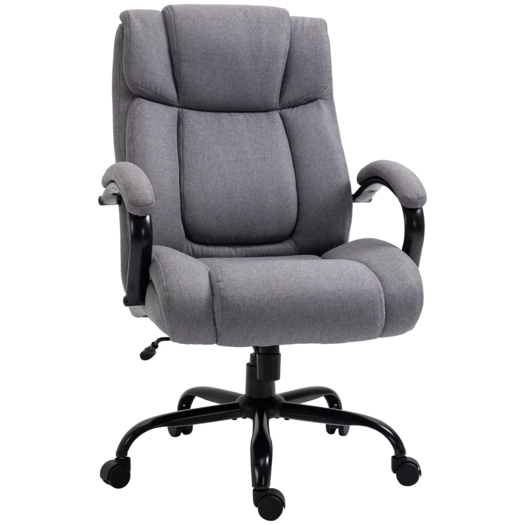 Minkšta ergonominė biuro kėdė, keliamoji galia 220 kg