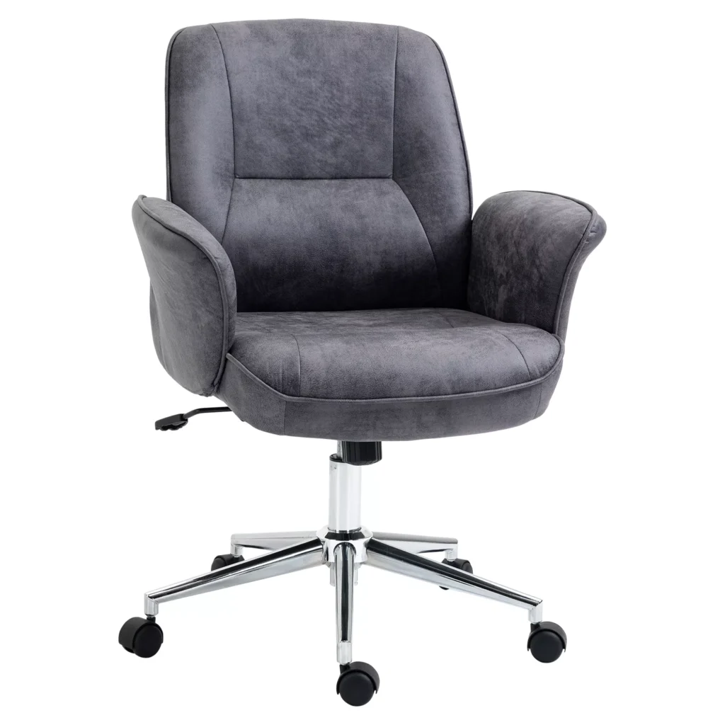 Ergonomiška biuro kėdė su supimo funkcija, reguliuojamo aukščio, keliamoji galia iki 120 kg, 67x69x92-102 cm