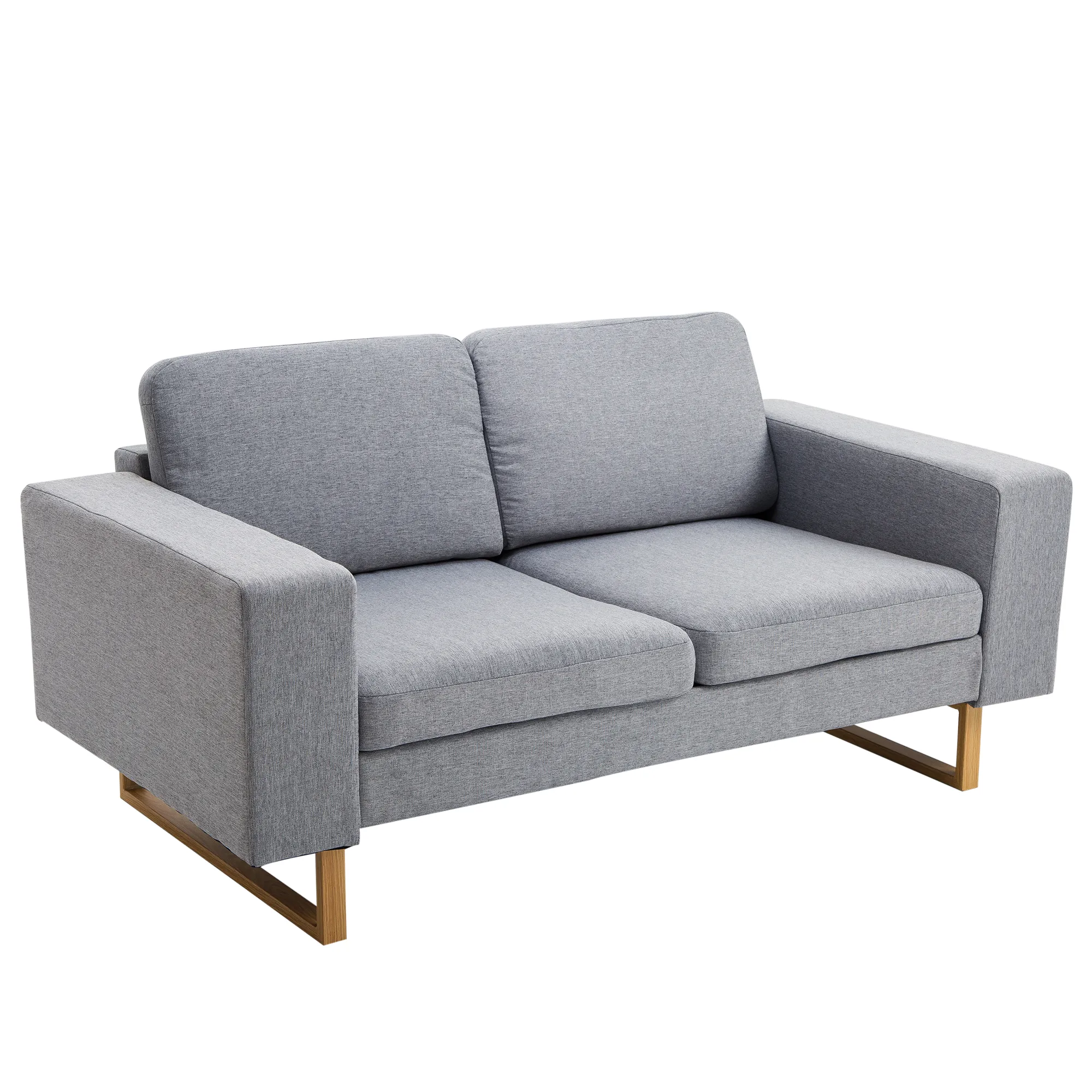 2 vietų sofa, šviesiai pilka 145 x 82 x 78 cm