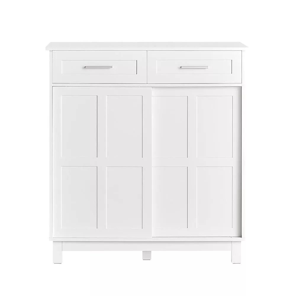 SoBuy Batų spintelė Virtuvės spintelė Sideboard šoninė spintelė FSB84-W