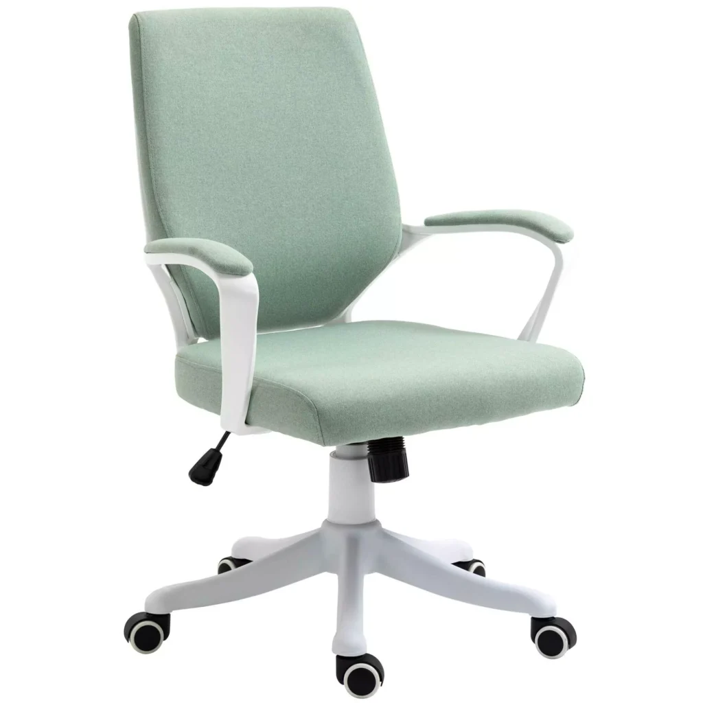 Ergonomiška kompiuterio kėdė su supimo funkcija - Žalia 62x69x92-100 cm