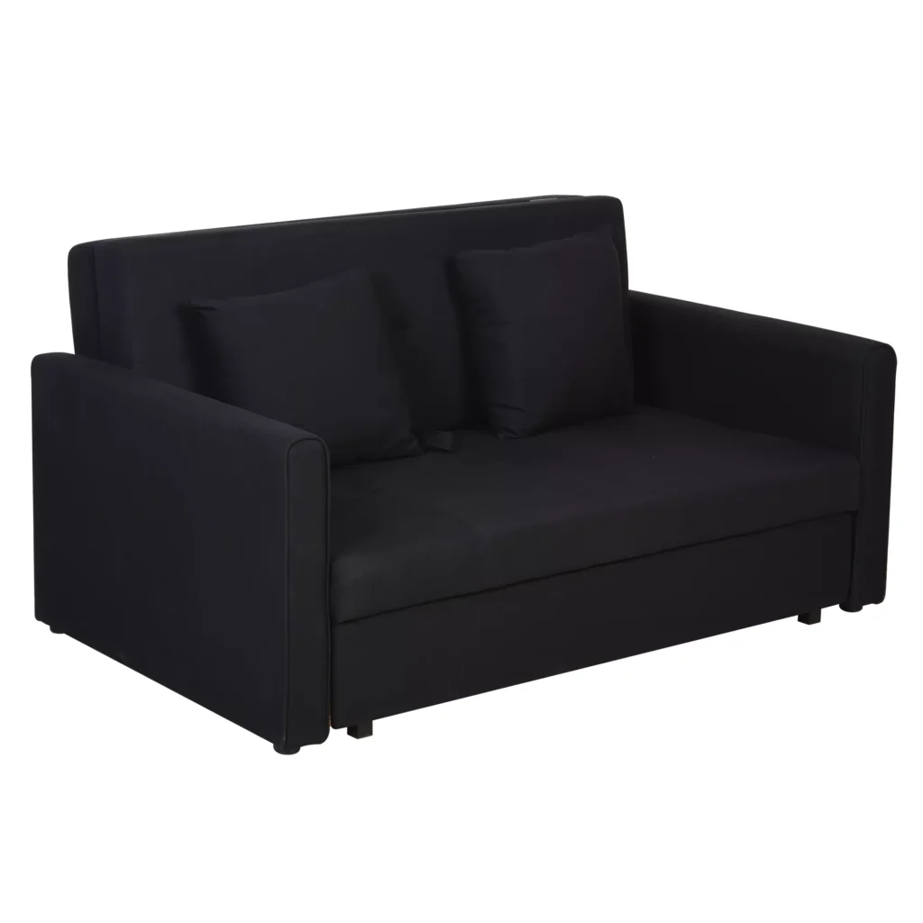 2 vietų sofa-lova su lovos funkcija ir daiktų laikymo vieta 152x101x81cm