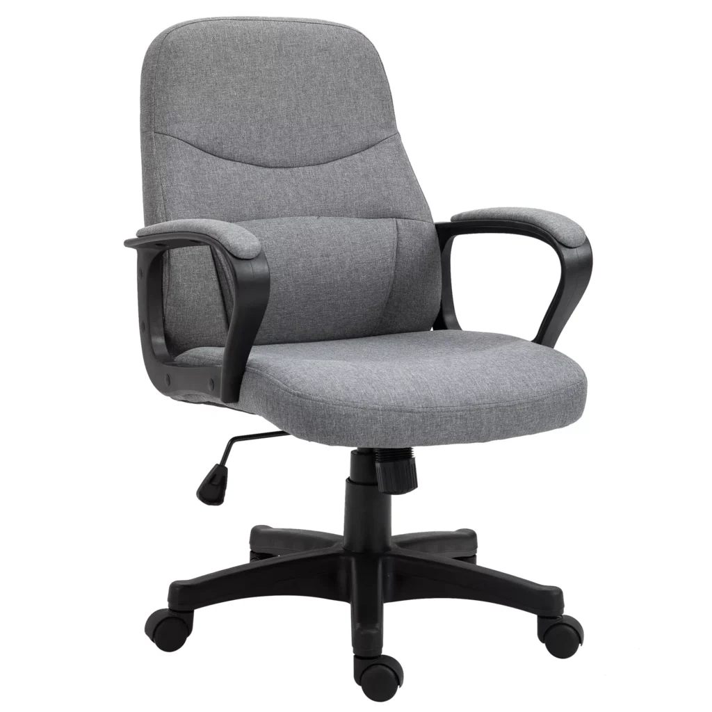 Biuro kėdė su masažo funkcija, ergonomiško dizaino, USB sąsaja , pilka