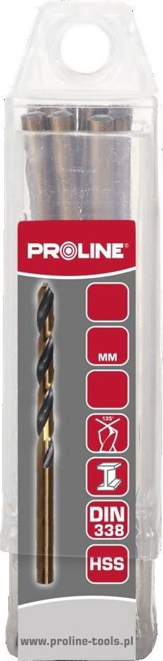 Drill Pro-Line for metal HSS DIN338 7.5 mm