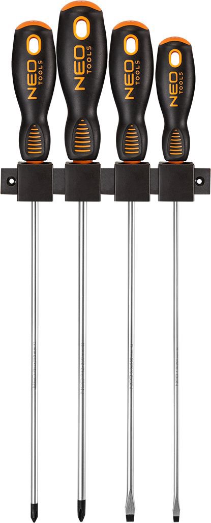 Neo long screwdrivers set 4 pieces (04-214)
