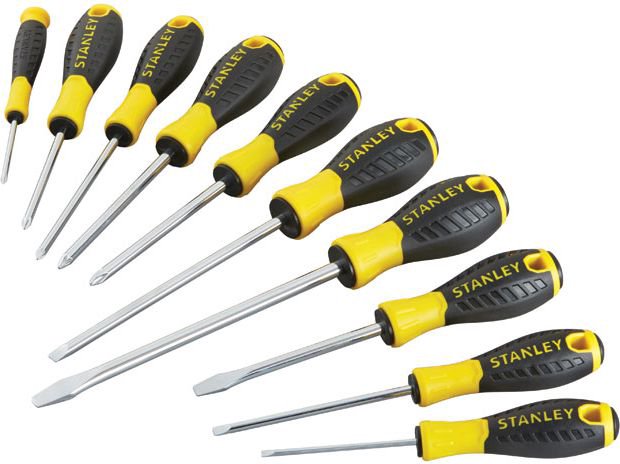 Stanley Set of Essential screwdrivers 10 pieces (STHT0-60211)