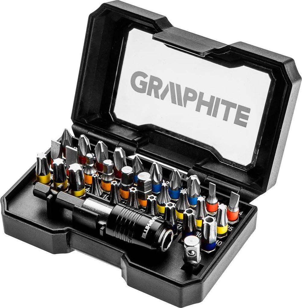 Graphite screw tip set 32 pieces (56H608)