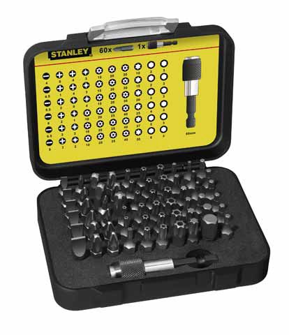 Stanley 1/4" 61pcs set (13-902)