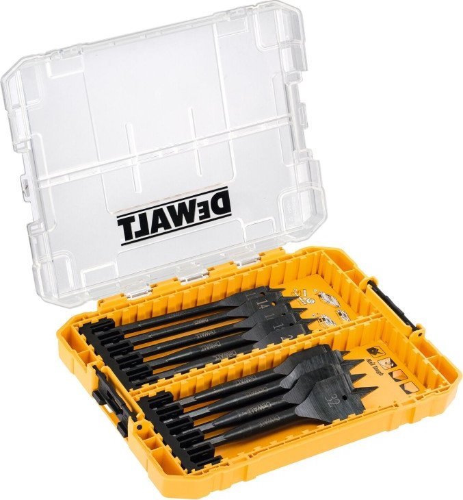 Drill Dewalt Set of blade drills for wood 12-32mm 9pieces Tough Case DT70751