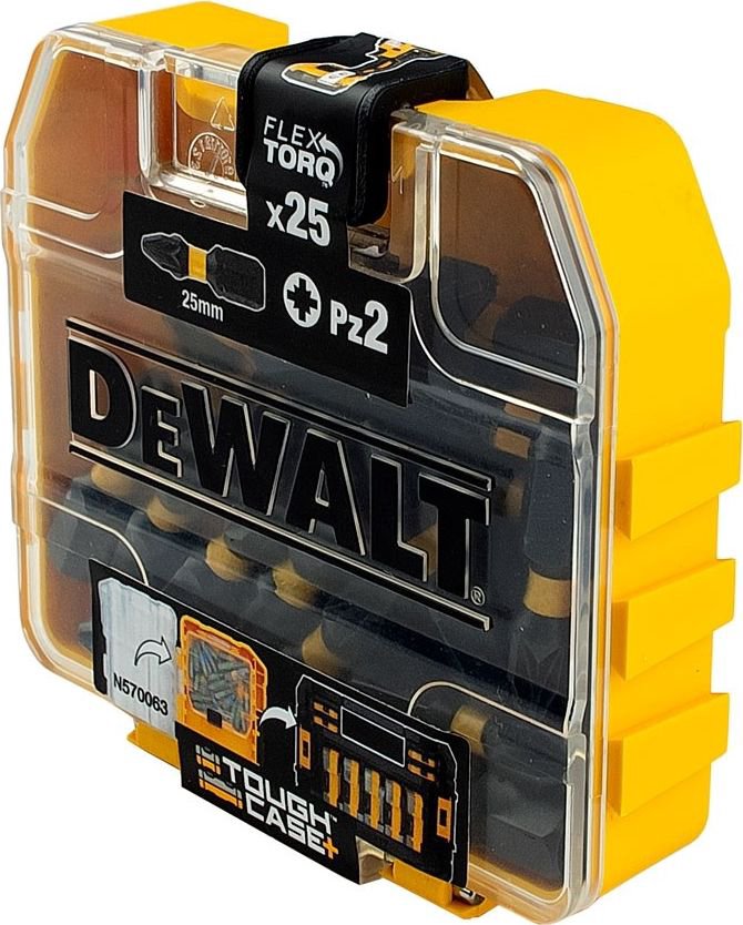 Dewalt 1/4" PZ2 x 25mm Extreme Impact 25 pieces Tic-tac (DT70556T-QZ)